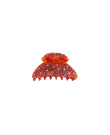 Black Colour Bc Universe Medium rhinestone hair claw - Hårklemme 5692 Pink/orange Lava