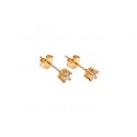 Pico Cecilie Crystal Stud - Øreringe L01033 FG-Lavender