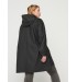 Zizzi CARAINY, L/S, COAT CA52814B - Black