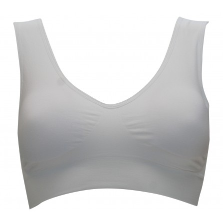 Missya Lucia Bra Top - Top 12492 White
