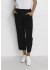 Kaffe KAsakura Cropped Pants - Buks 10506127 Black Deep