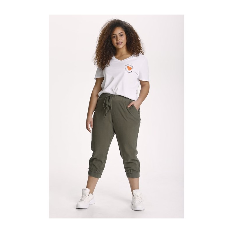 Kaffe Curve Kcnana Capri Pants - capri pants 