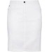 Zhenzi Skirt - Bengalin Nederdel 2703297 White