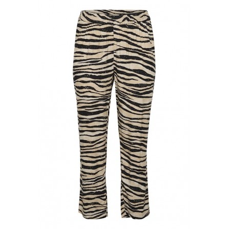 Kaffe Curve KCanny Pants - Bukser med zebra print 10581505