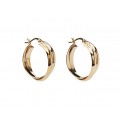 PICO Carla Hoops - Guld hoop øreringe Q01015