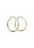 PICO Paisley Hoops - Store guld hoops øreringe N01011