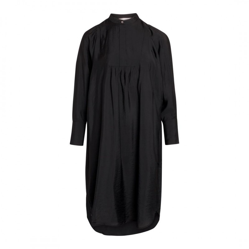 Co`Couture Volume Dress - Sort kjole 96526 Black | Kjoler