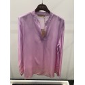 MARTA Shirt - Lilla/pink skjorte 2605B