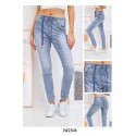 MARTA Jeans - Jewelly Jeans med snøre i taljen JW2304