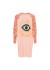 MARTA Dress Salmon Eye - Coralfarvet kjole med et øje i bag 5378