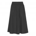 Basic Apparel Tilde Skirt GOTS - Enkel Bomulds Nederdel BA416-15 Black