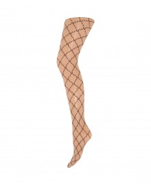 HYPEtheDETAIL Logo Tights - Strømpebukser 16013 4350 Brown