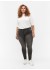 Zizzi Jeans, Long, Amy J10305L - Grå jeans Dark Grey
