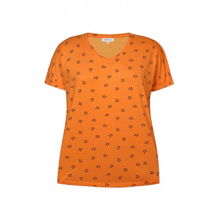 Zhenzi ALBERTA Tee - Orange t-shirt 2703011