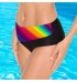 WIKI Swim Midi Classic - Neonfarvet bikinitrusse 467-4111