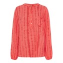 MARTA Shirt - Coral tie skjorte 8500 Corallo 205