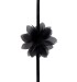 Black Colour BC Fiora Neckband - Sort satin blomst 4471