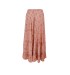 Black Colour BC Luna Maxi Frill Skirt - Nederdel 39102 Pastel Rose