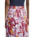 ICHI IHPOMONA SK - Nederdel med pink/lyseblåt print 20118751 Carmine Multi Colour