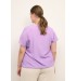 Kaffe Curve KCdanni Blouse - Lilla bluse 10581554 Lupine