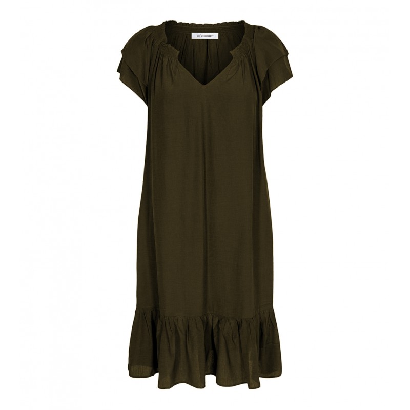 Co'Couture Sunrise Crop - grøn kjole 96230