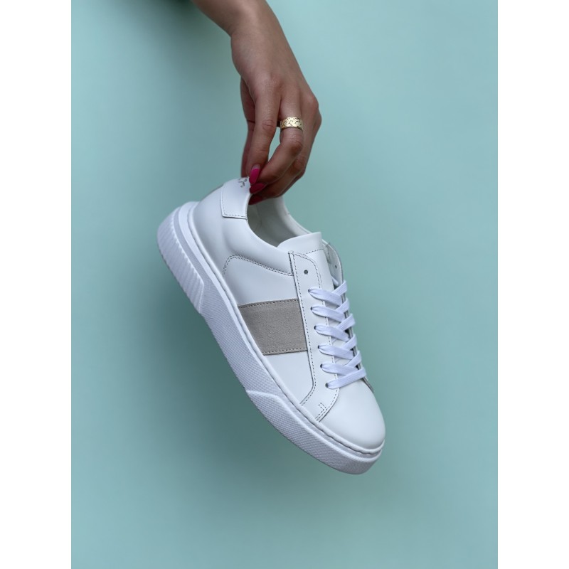 WHITE_BEIGE Sneakers S231-3005-089-80 | Sneakers