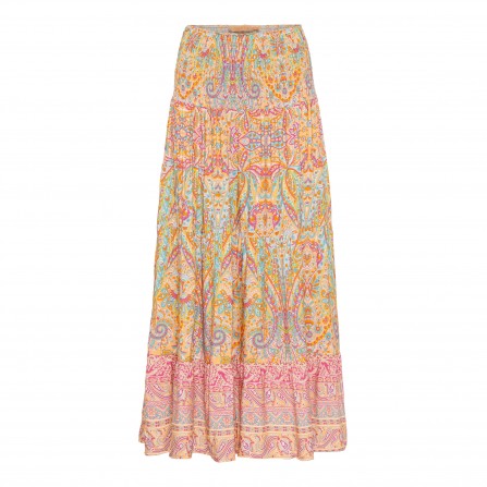 MARTA Skirt - Multi printet nederdel 5201 Bellini 4174