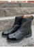Shoedesign Copenhagen DAHLIA - Sort med lak detalje S221-1006 Leather-patent Black