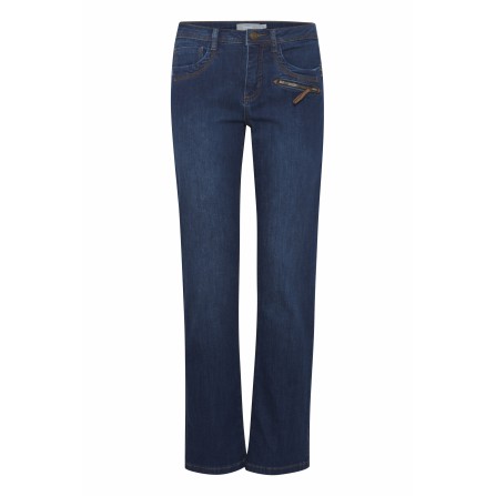 Fransa FRLISSI TESSA JE 3 - Mørkeblå jeans 20612932 Indigo Blue 32