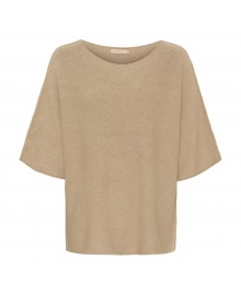 MARTA Knit MdcSia - Sandfarvet strik 5003 - Light Camel