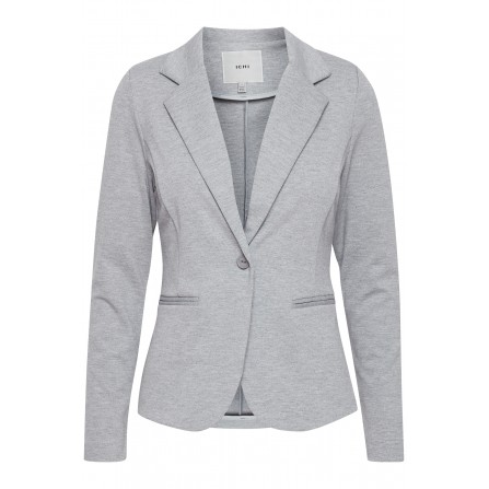 ICHI IHKATE BL - Lysegrå blazer 20101801 Grey Melange