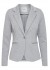 ICHI IHKATE BL - Lysegrå blazer 20101801 Grey Melange