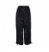 Gozzip GAugusta Pants - Sorte bukser med hvidt print G241049 Black/Offwhite