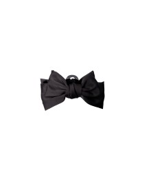 Black Colour BCANNICA BIG BOW - Sort hårklemme 5826 Black