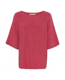 MARTA Knit MdcSia - Rød strik 5003 - Rasberry 2880