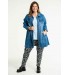 Gozzip Amela Long Denim Jacket - Denim jakke G234039 Light Blue Denim