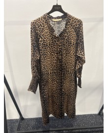 MARTA Dress MdcEva - Leopard kjole 5378 Leo