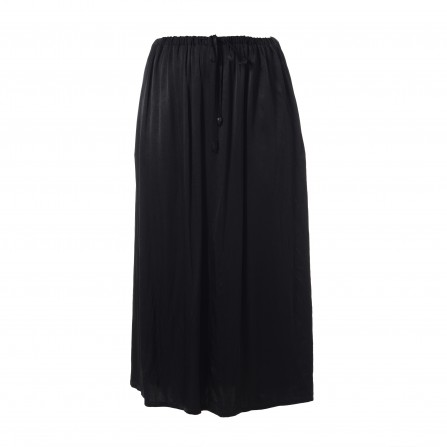 Gozzip GBennie Long Skirt - Lang sort nederdel G242058 Black