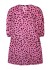 Zhenzi Tiana 235 Dress 3/4 - Pink printet kjole 200235 Cyclamen Pink