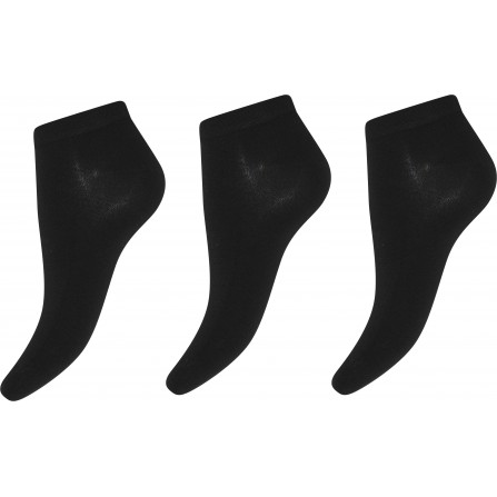 Decoy Sneaker Sock - 3 pack sneaker strømper 20323 Black