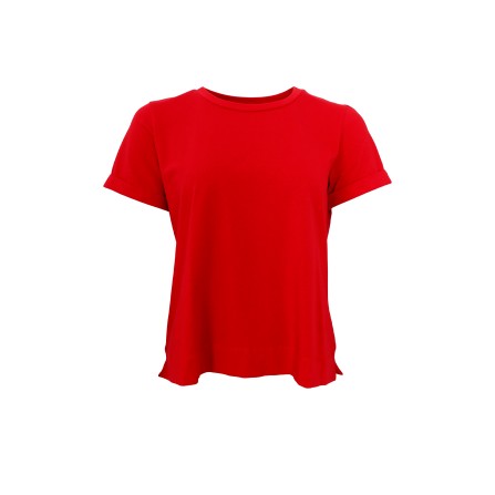 Black Colour BCMAY SS Tee - Rød t-shirt 40605 Red