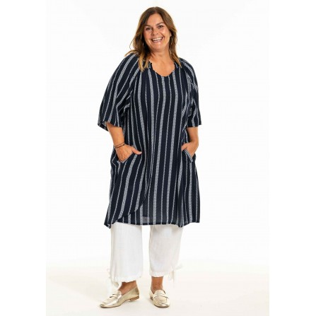 Gozzip GDinne Tunic - Marineblå tunika G243050 Navy/white