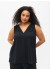 Zizzi MFIKKA S/L TOP - Sort top M58990C Black