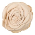 Pico Giant Satin Rose Claw - Beige hårklemme med blomst CL51 Beige