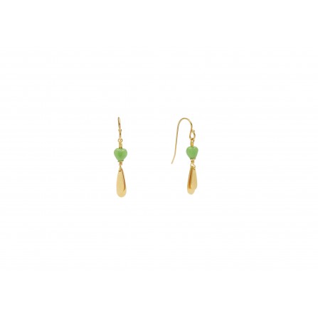 Pico HEARTLET EARRINGS X01002 FG-Jade