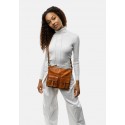 RE:DESIGNED Heda small - Cognac farvet crossover taske 6348 Burned Tan