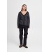 ICHI IHALVINO CA - Sort harlekin cardigan 20121704 Black