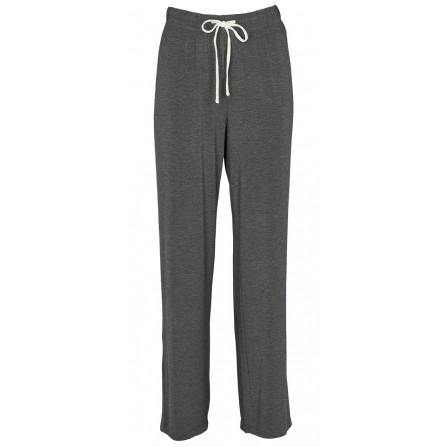 Missya Softness wide pant - Grå py buks 13344 Dark Grey Melange