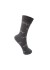 Black Colour BCMINDY DOW SOCK - Grå strømpe med sløjfe 4307 Dk. Grey