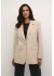 Kaffe KAbettany Blazer - Beige habitjakke 10509500 Feather Grey